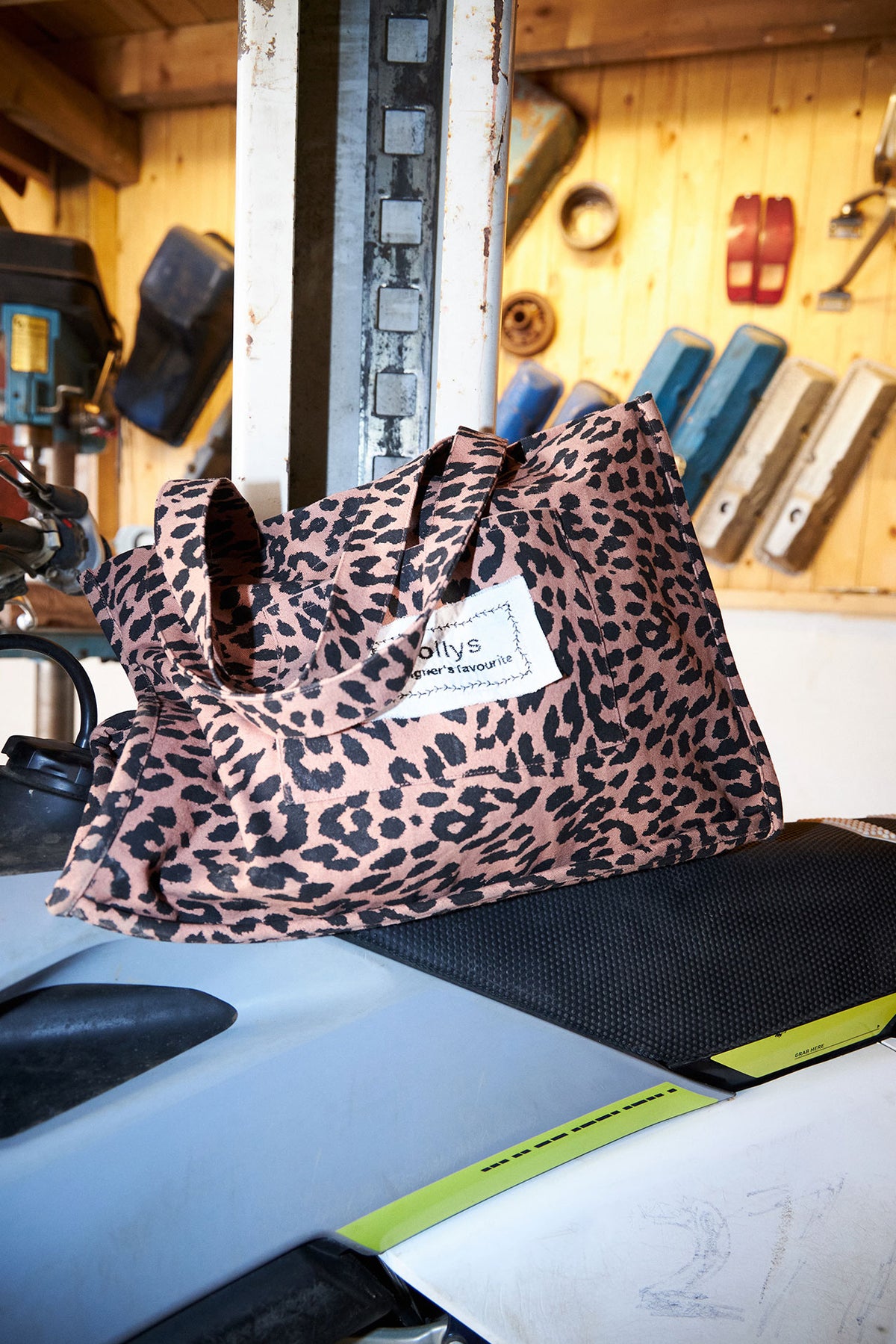 Lollys Laundry HydraLL Shopper Bag Leopardprint