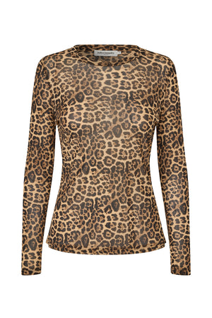 Lollys Laundry IrieLL Blouse LS Blouse Leopardprint