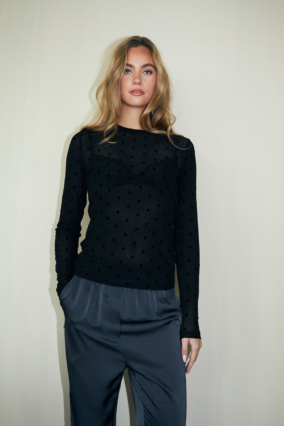 Lollys Laundry IrieLL Bluse Blouse Sort