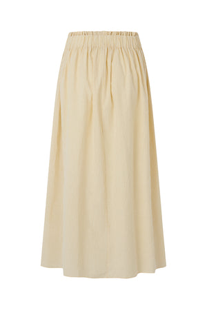 Lollys Laundry IslaLL Maxi Nederdel Skirt Camelbrun