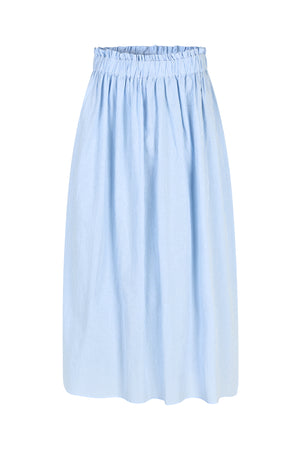 Lollys Laundry IslaLL Maxi Nederdel Skirt Lyseblå