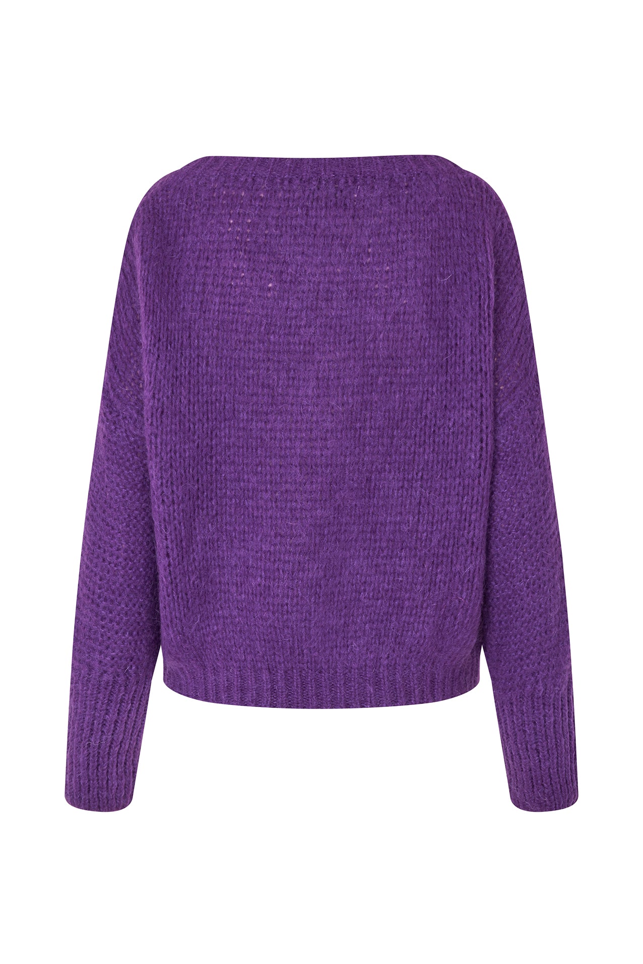 IsoldeLL Striktrøje - Dark Lavender