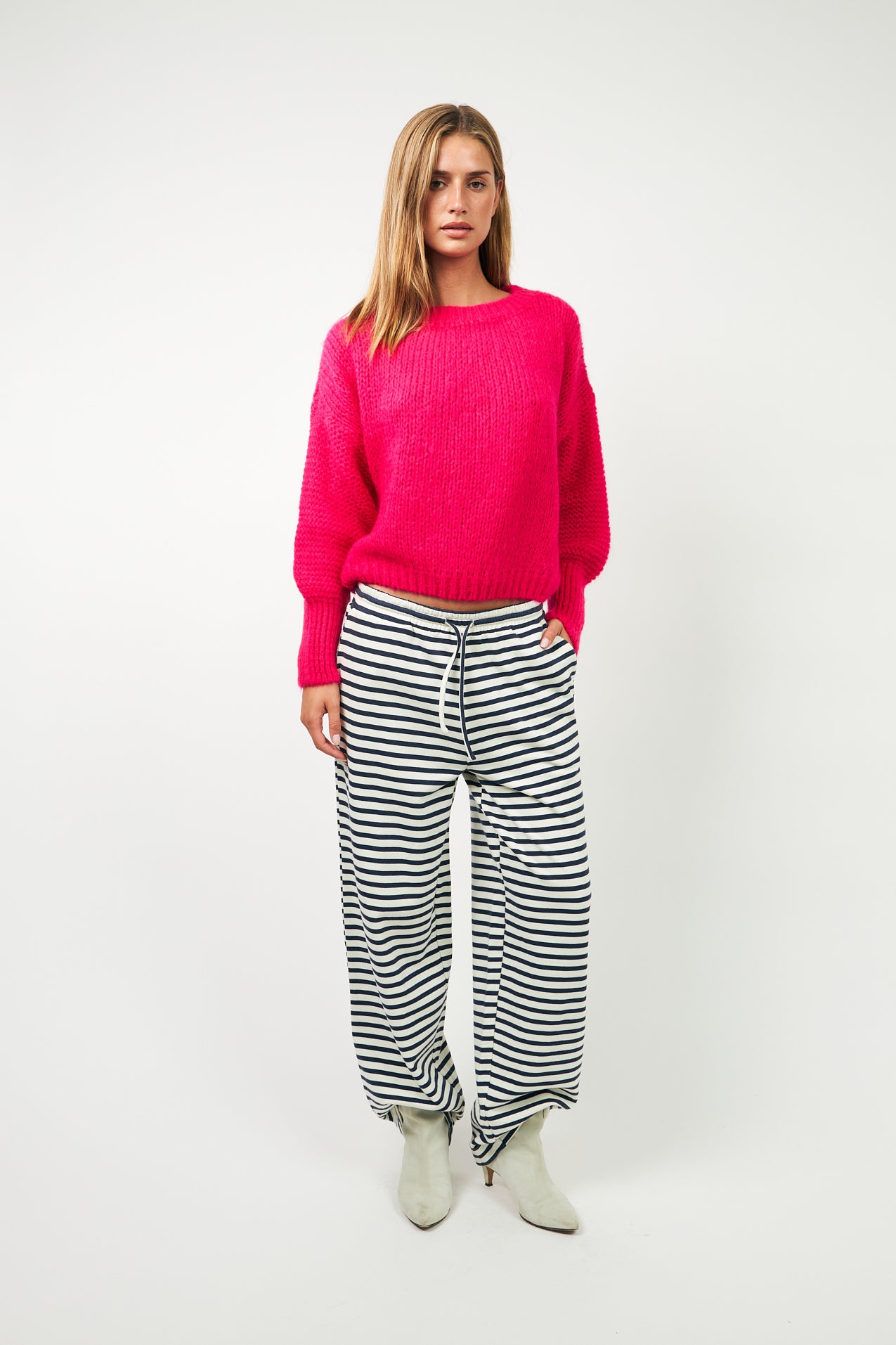 IsoldeLL Striktrøje - Neon Pink