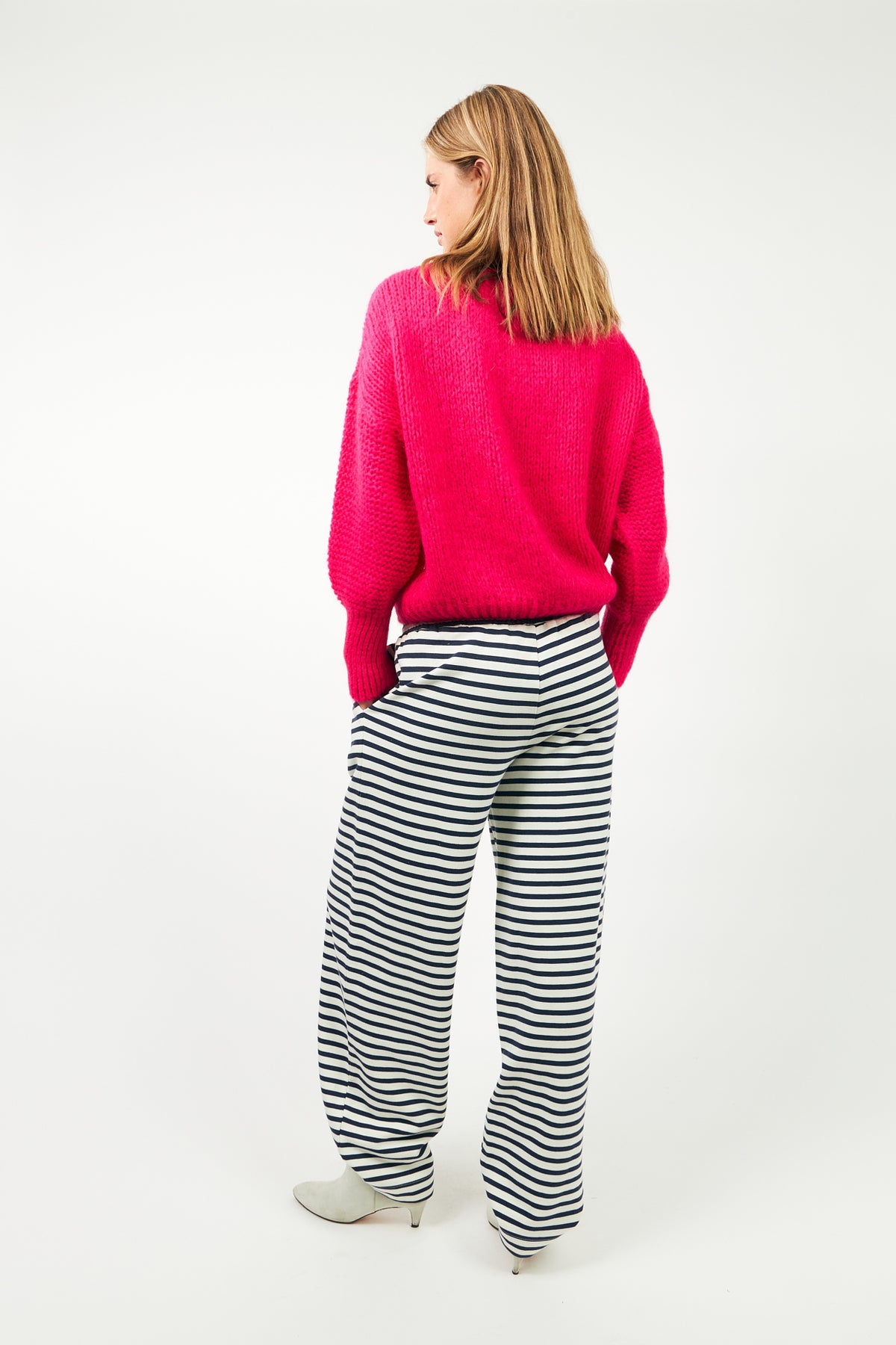 IsoldeLL Striktrøje - Neon pink