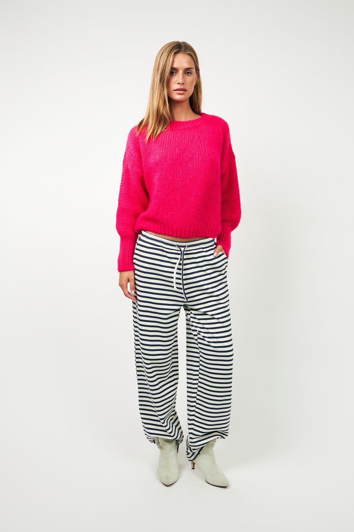 IsoldeLL Striktrøje - Neon pink