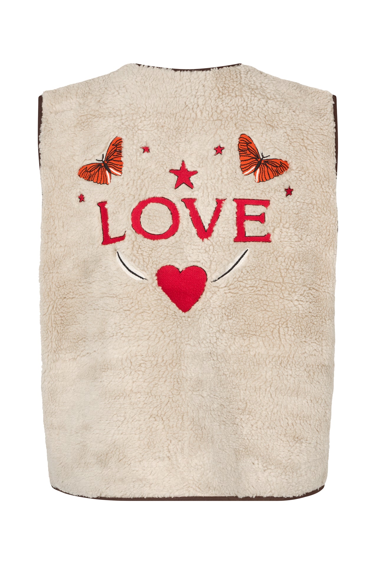 JaceLL Love Vest - Beige