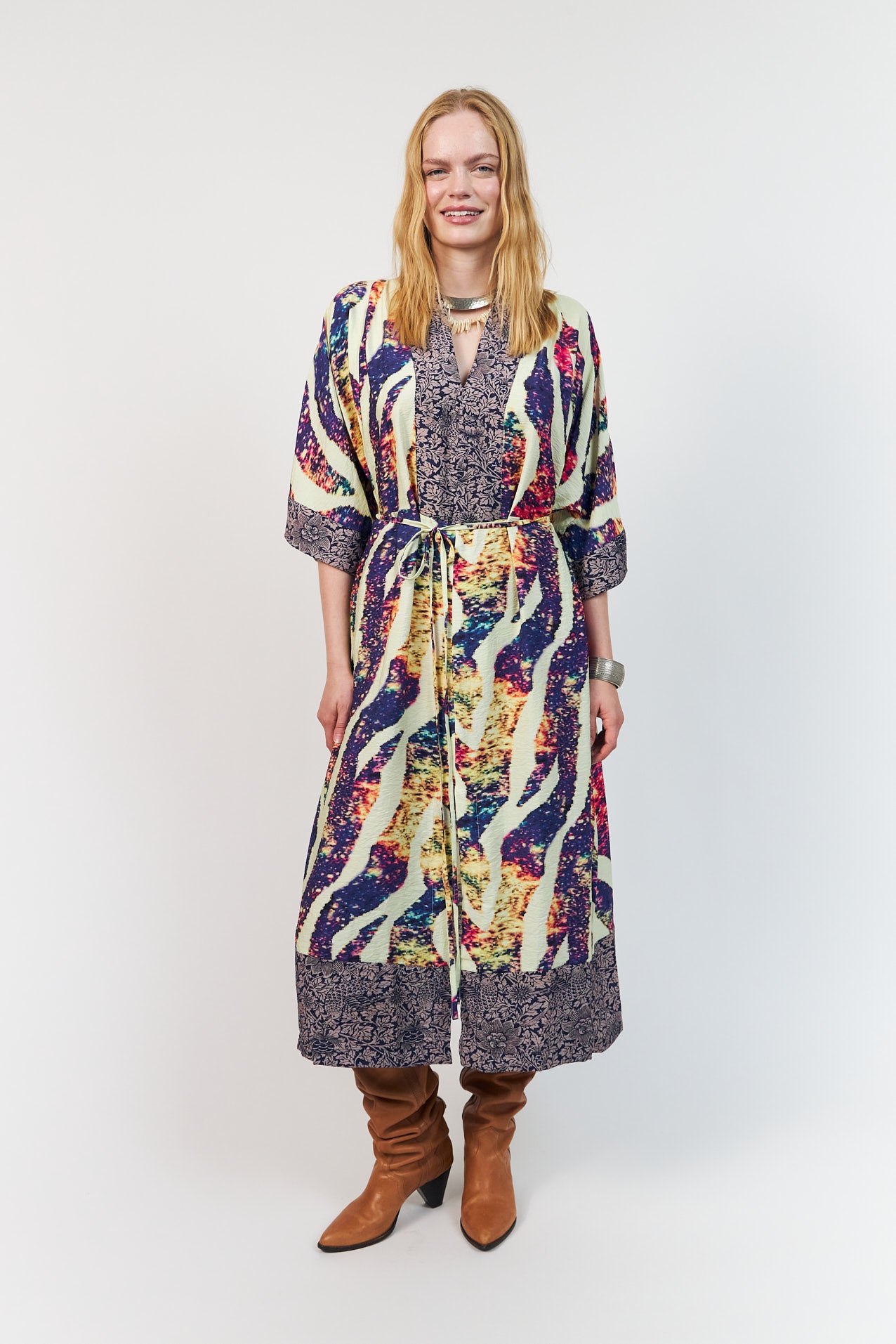 JemimaLL Maxi Kjole - Multi
