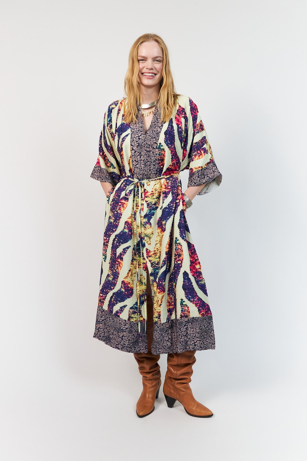 JemimaLL Maxi Kjole - Multi