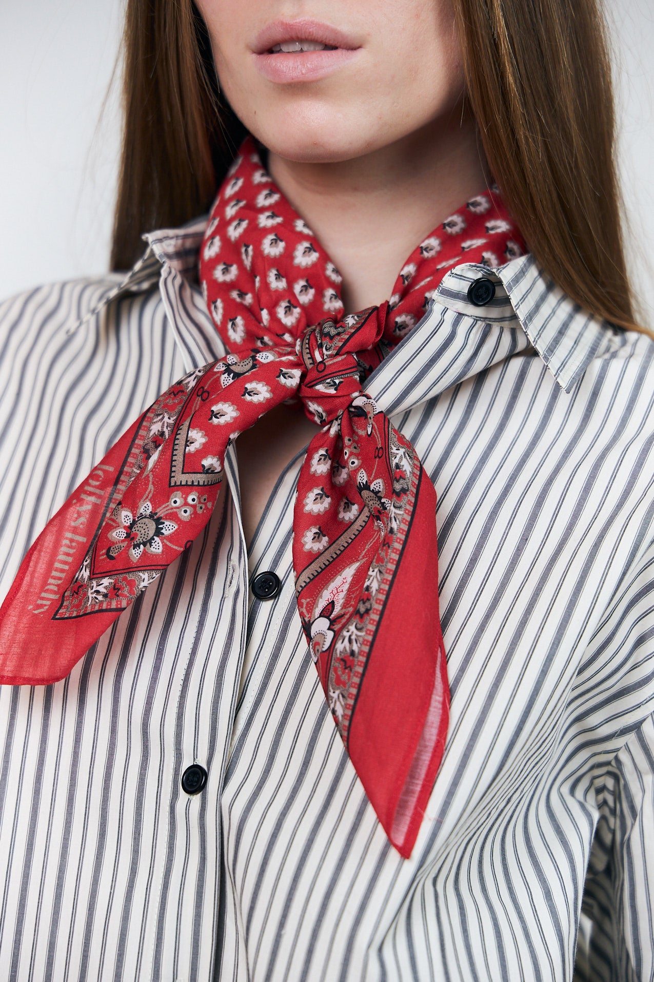 Lollys Laundry JillLL Tørklæde scarf Rød