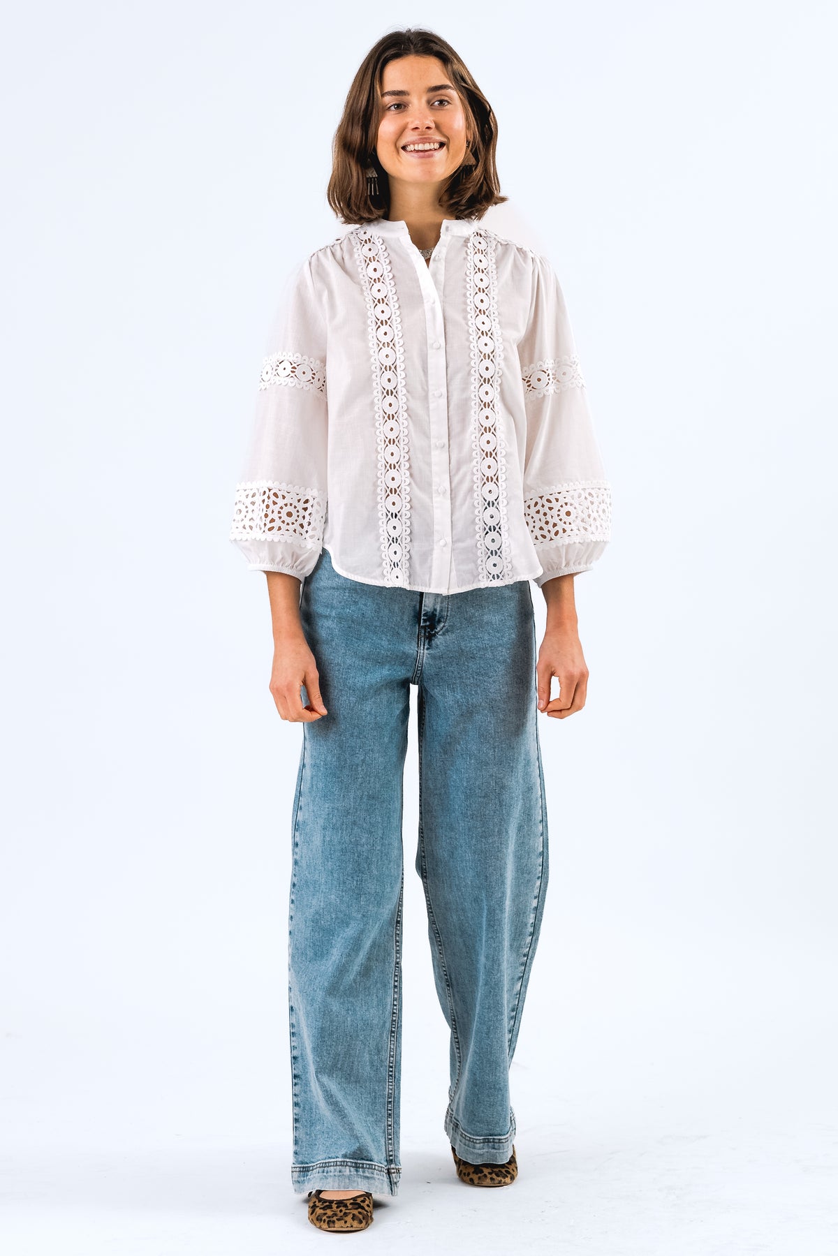 Lollys Laundry JuneLL Skjorte Shirt Hvid
