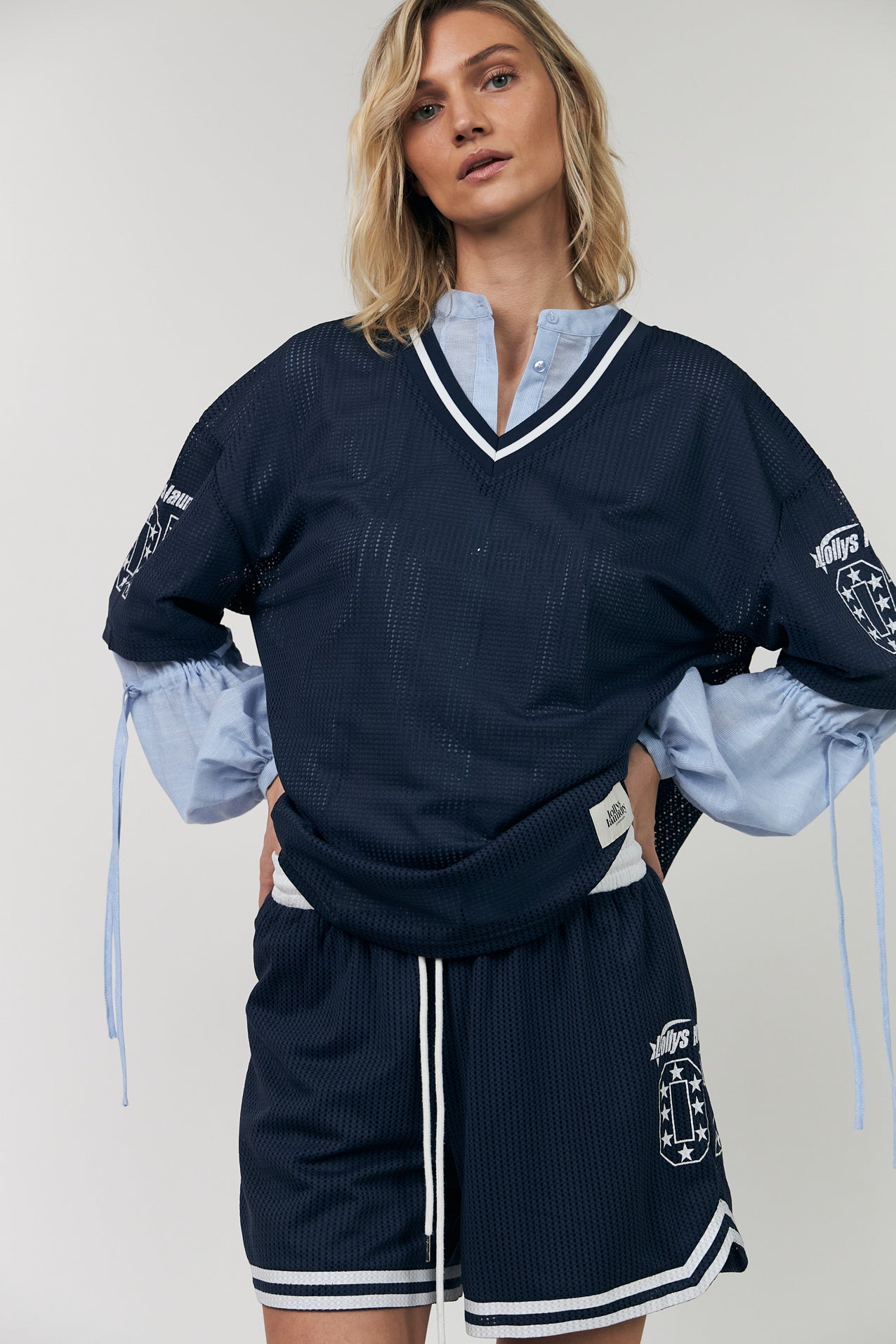 KamillaLL Sports T-Shirt - Mørkeblå