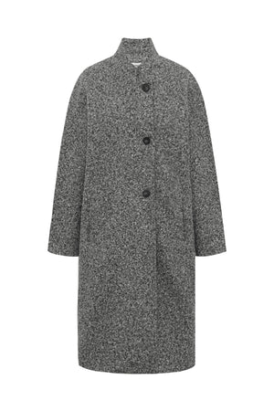 Lollys Laundry KayaLL Frakke Outerwear Grå Melange