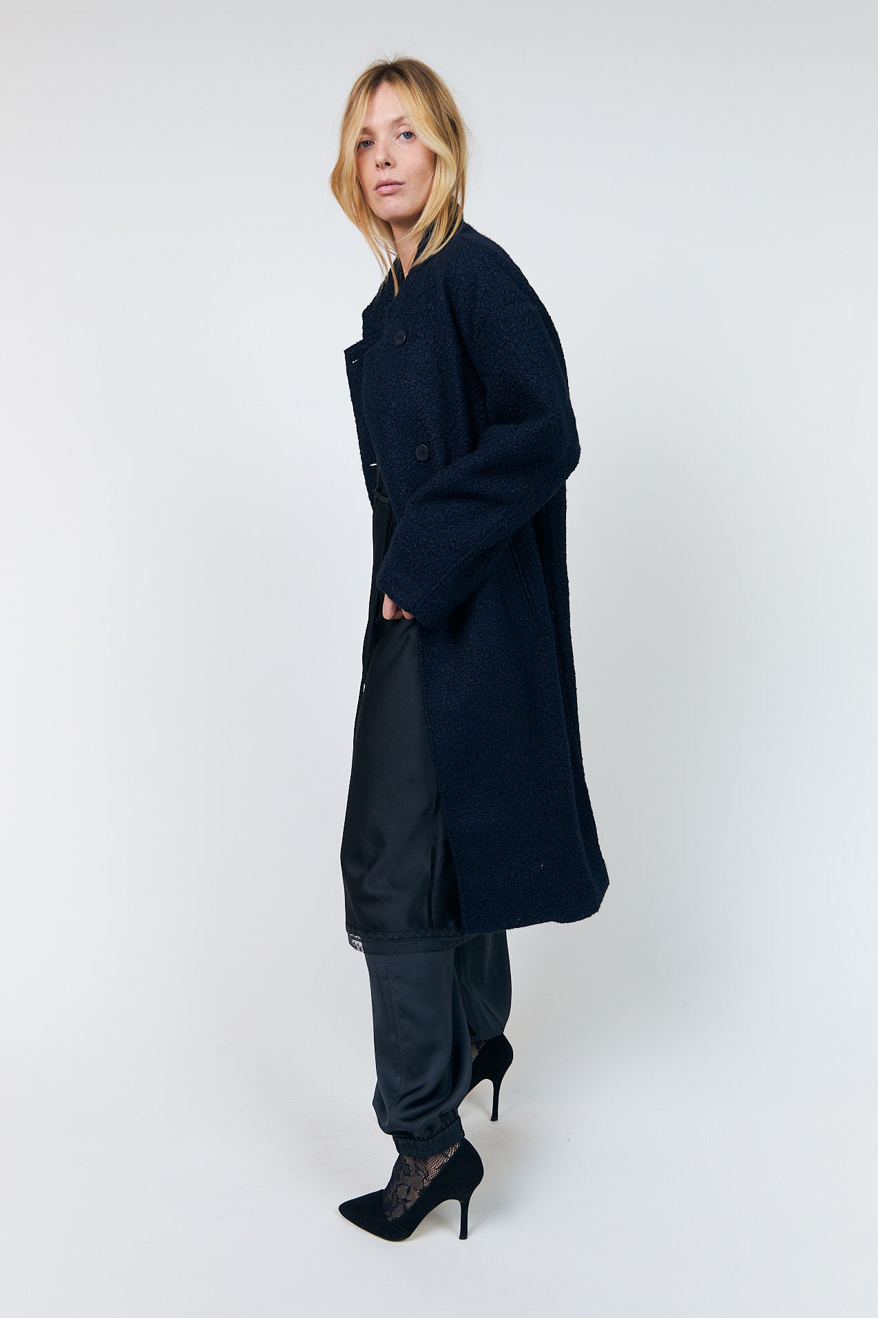 Lollys Laundry KayaLL Frakke Outerwear Navy