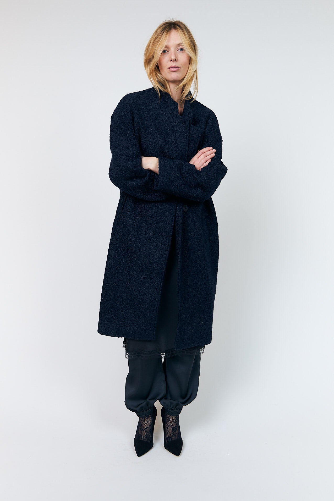 Lollys Laundry KayaLL Frakke Outerwear Navy