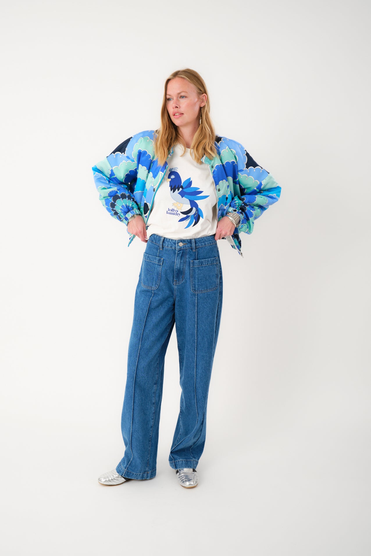 Lollys Laundry LamaLL Jakke Jacket 20 Blue