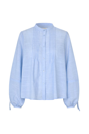 Lollys Laundry LannaLL Skjorte Shirt Lyseblå