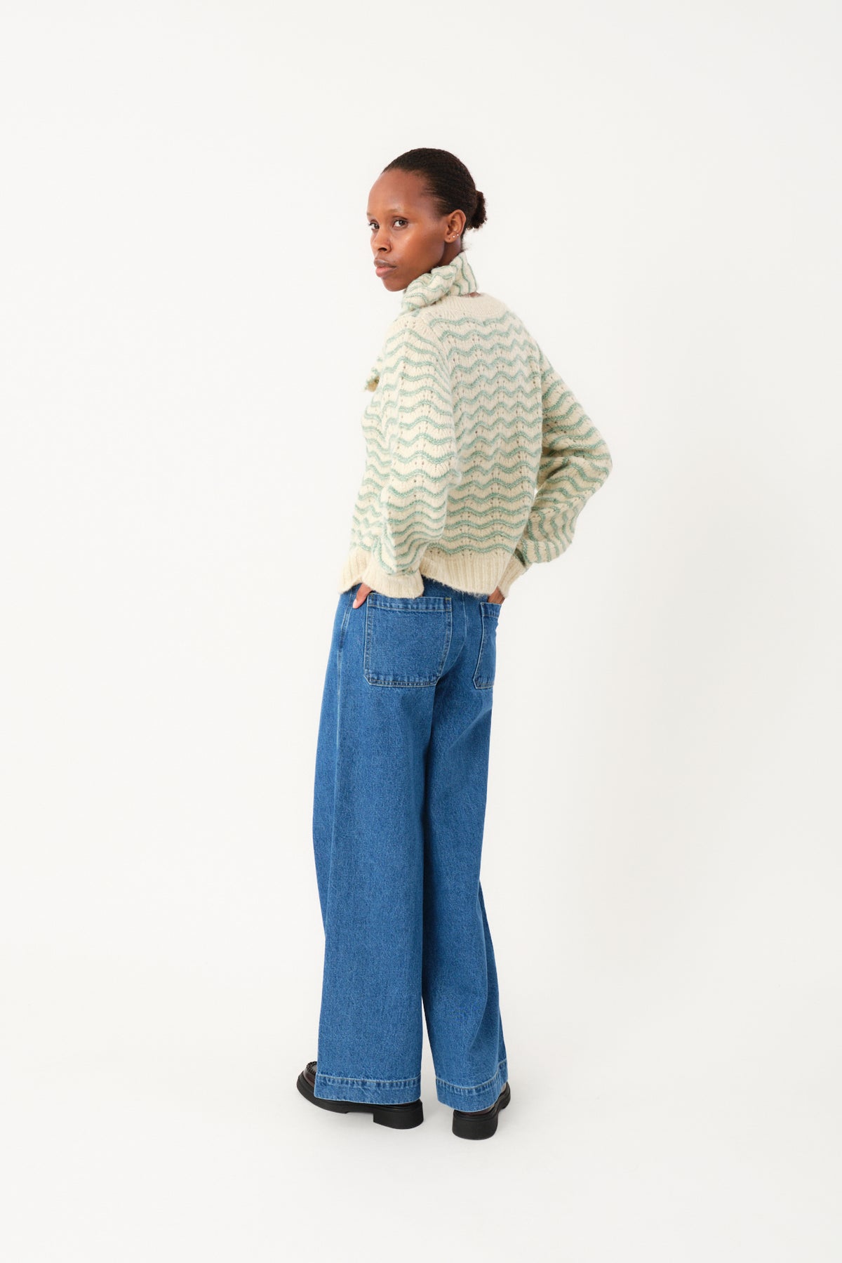 Lollys Laundry LanoLL Cardigan Cardigan Støvet grøn