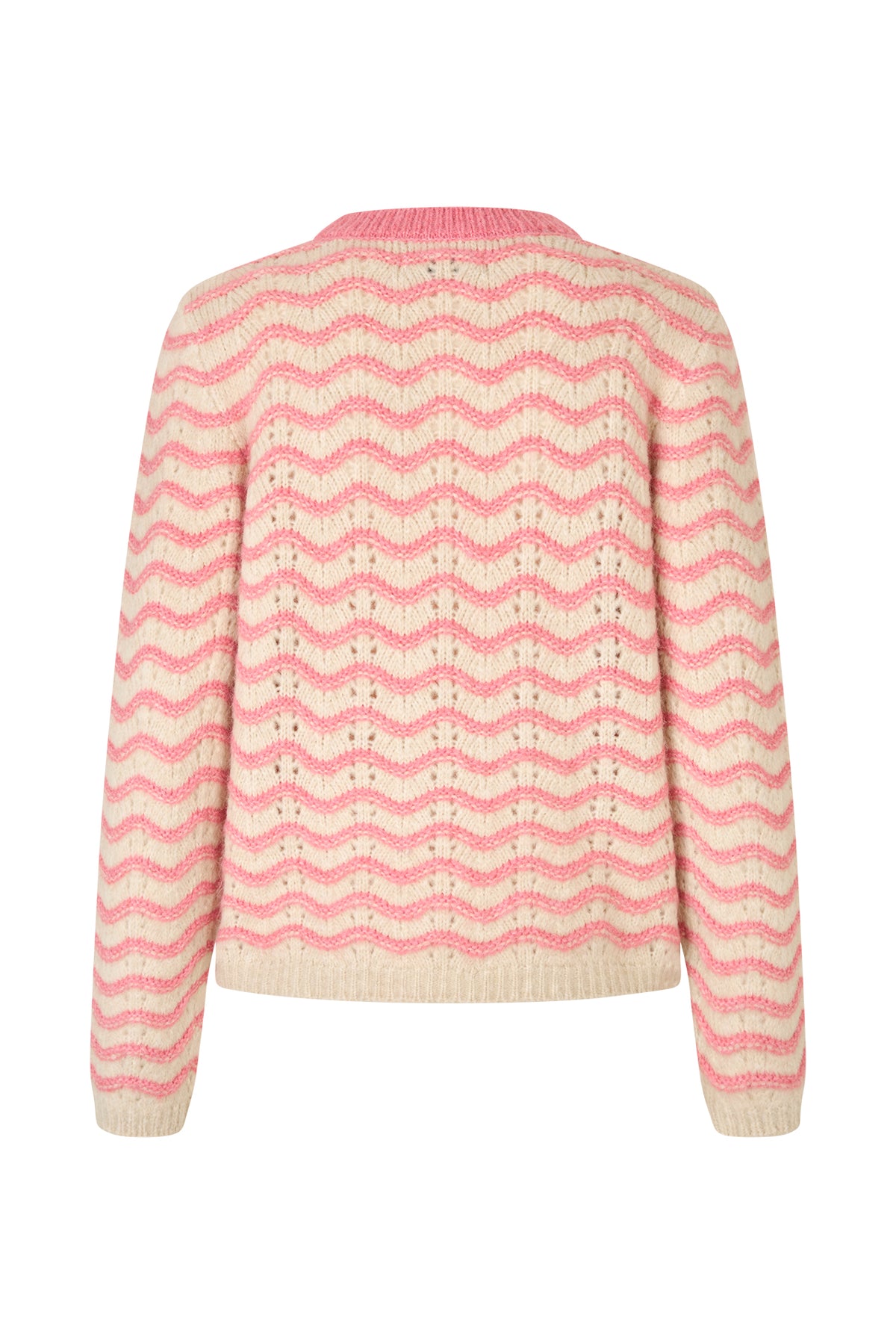 Lollys Laundry LanoLL Strik Pullover Jumper Pink