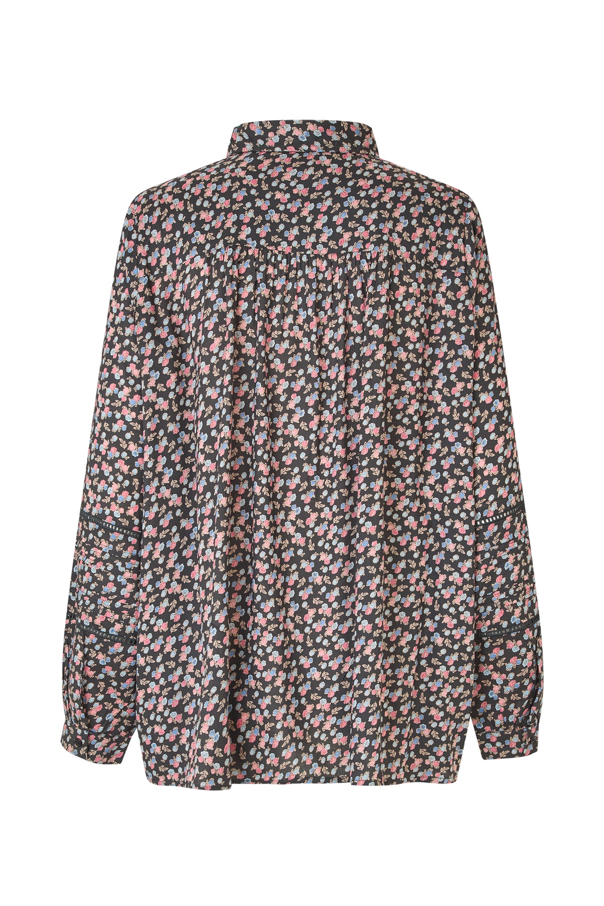 Lollys Laundry LariLL Bluse Shirt Vasket sort