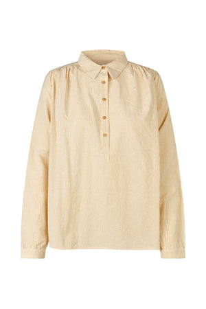 Lollys Laundry LariLL Skjorte Shirt Camelbrun