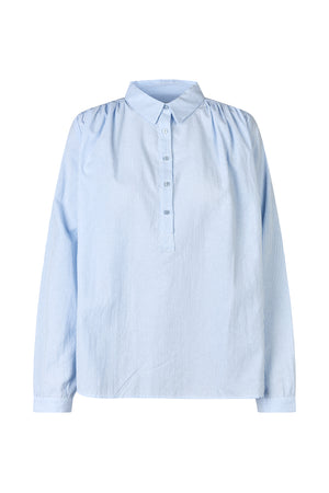 Lollys Laundry LariLL Skjorte Shirt Lyseblå