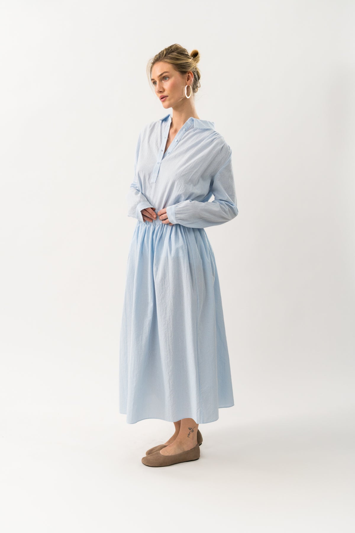 Lollys Laundry LariLL Skjorte Shirt Lyseblå