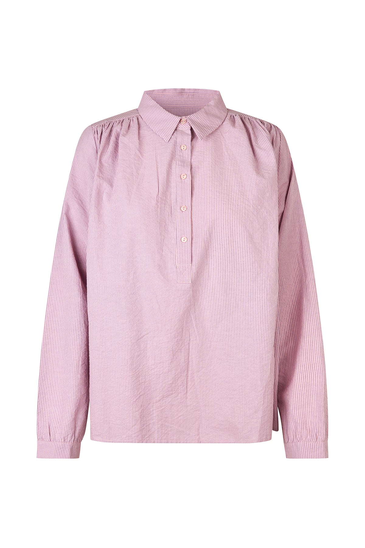 Lollys Laundry LariLL Skjorte Shirt Lyserød