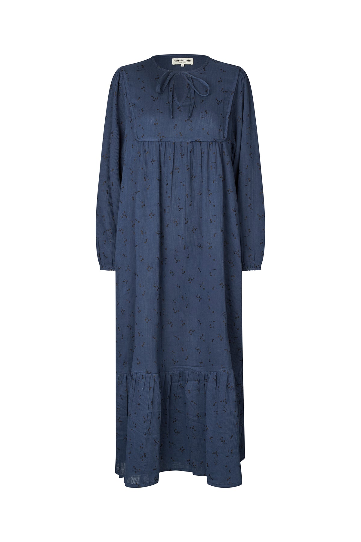 Lollys Laundry LatourLL Maxi Dress LS Dress Mørkeblå