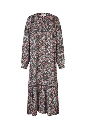 Lollys Laundry LatourLL Maxi Kjole Dress 18 Washed Black