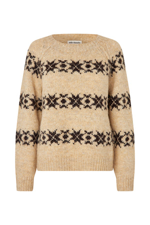 Lollys Laundry LattieLL Strik Jumper Creme
