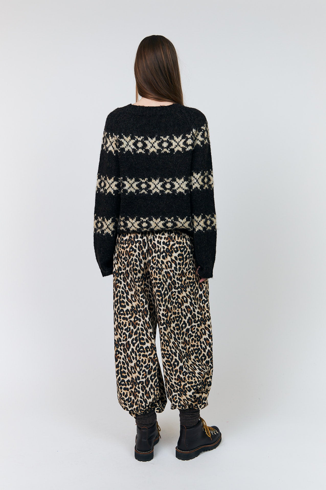 Lollys Laundry LattieLL Strik Jumper Mørkebrun