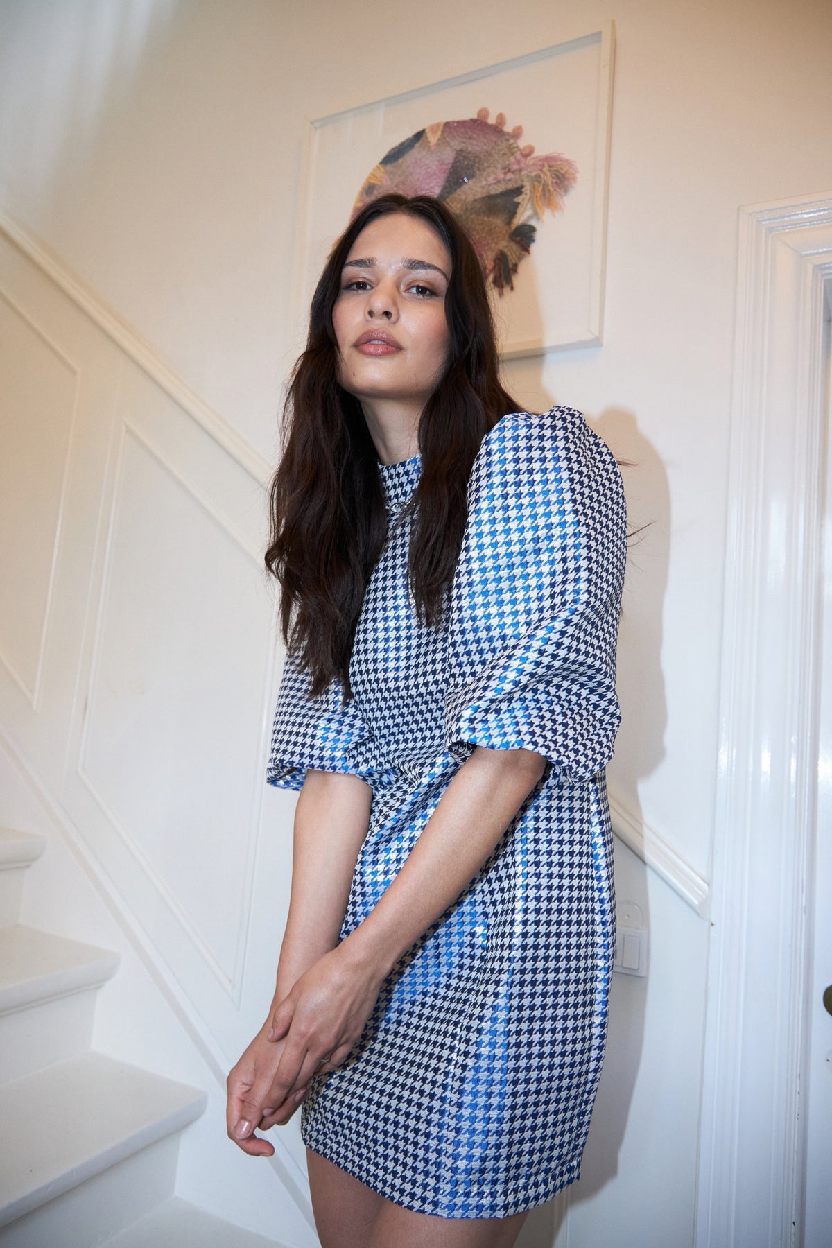 Lollys Laundry LausanneLL Short Dress SS Dress Ternet print