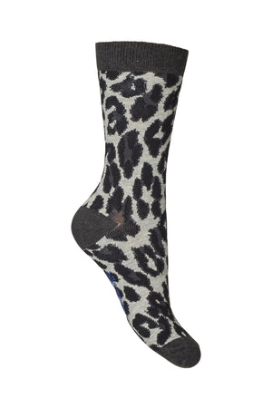 Lollys Laundry LeonLL Strømper Socks 10 Grey