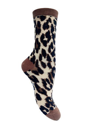 Lollys Laundry LeonLL Strømper Socks 82 Animal Print