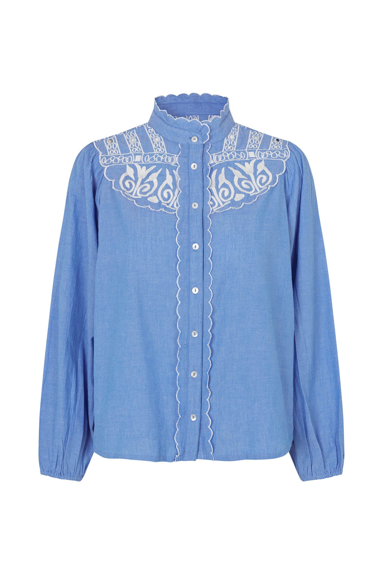 Lollys Laundry LiaLL Skjorte Shirt Blå