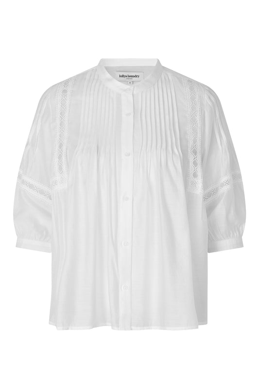 Lollys Laundry LilianaLL Shirt LS Shirt Hvid
