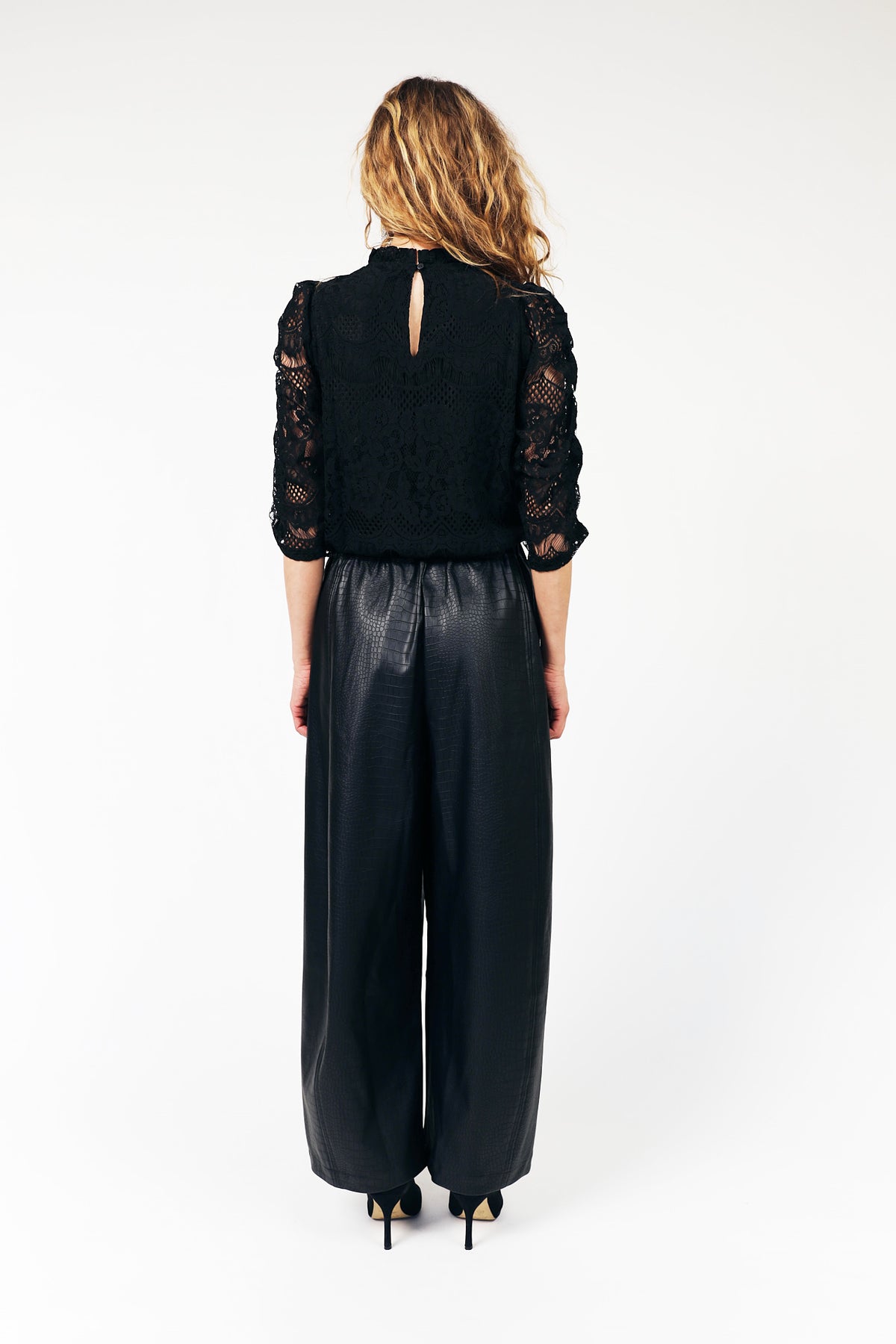 Lollys Laundry LilouLL Bluse Blouse Sort