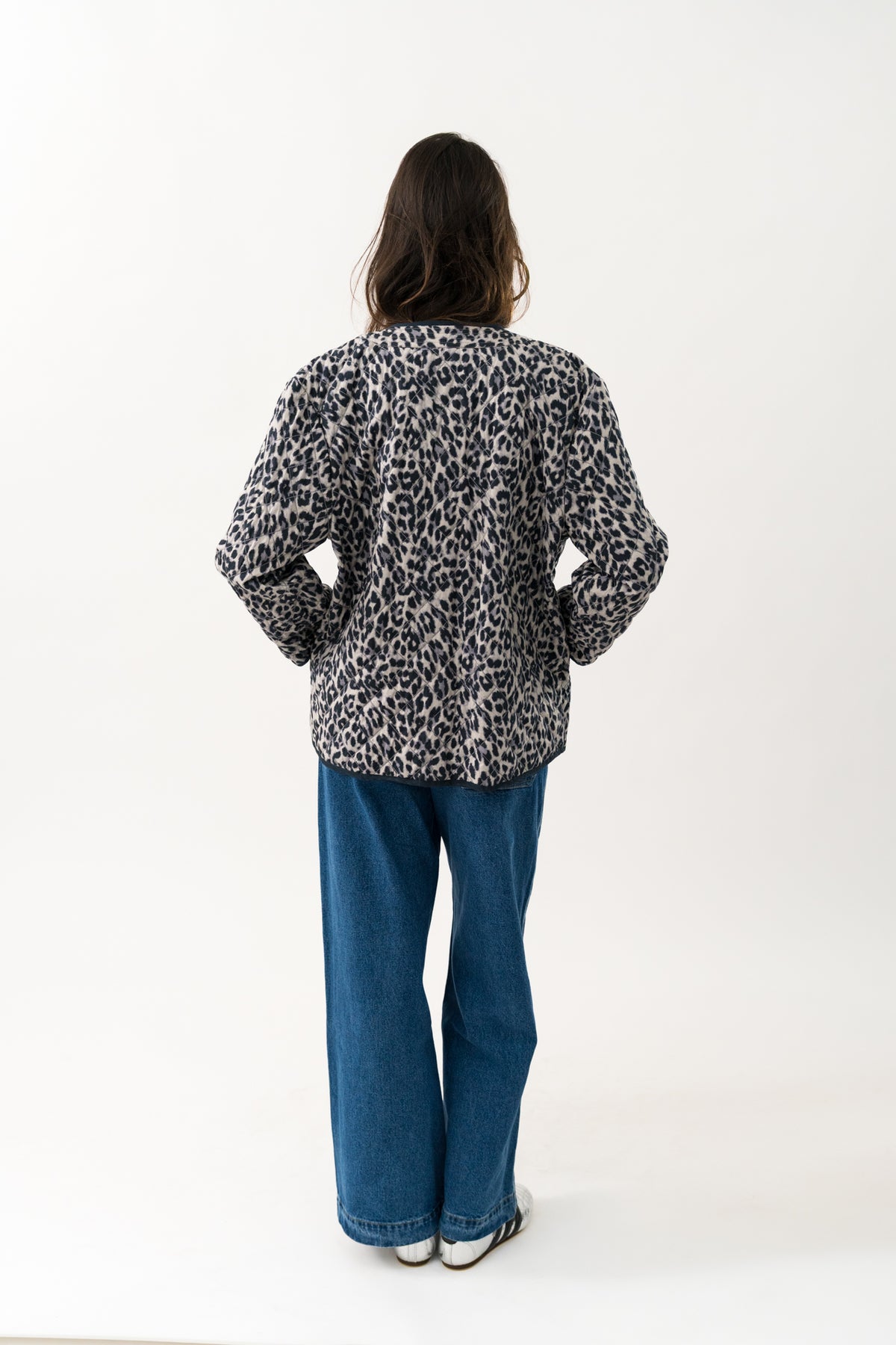 Lollys Laundry LilyLL Quilted Jakke Jacket Leopardprint