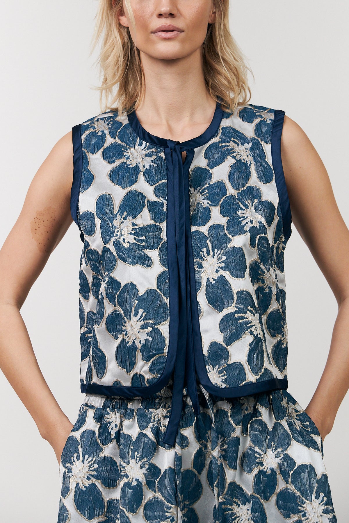 Lollys Laundry LivLL Vest Vest Blå