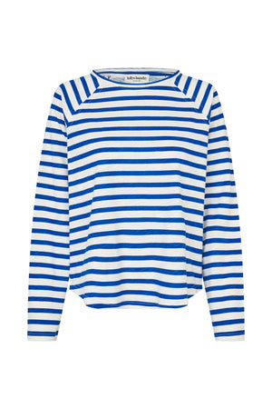 Lollys Laundry LivaLL langærmet T-Shirt T-shirt Neon blå