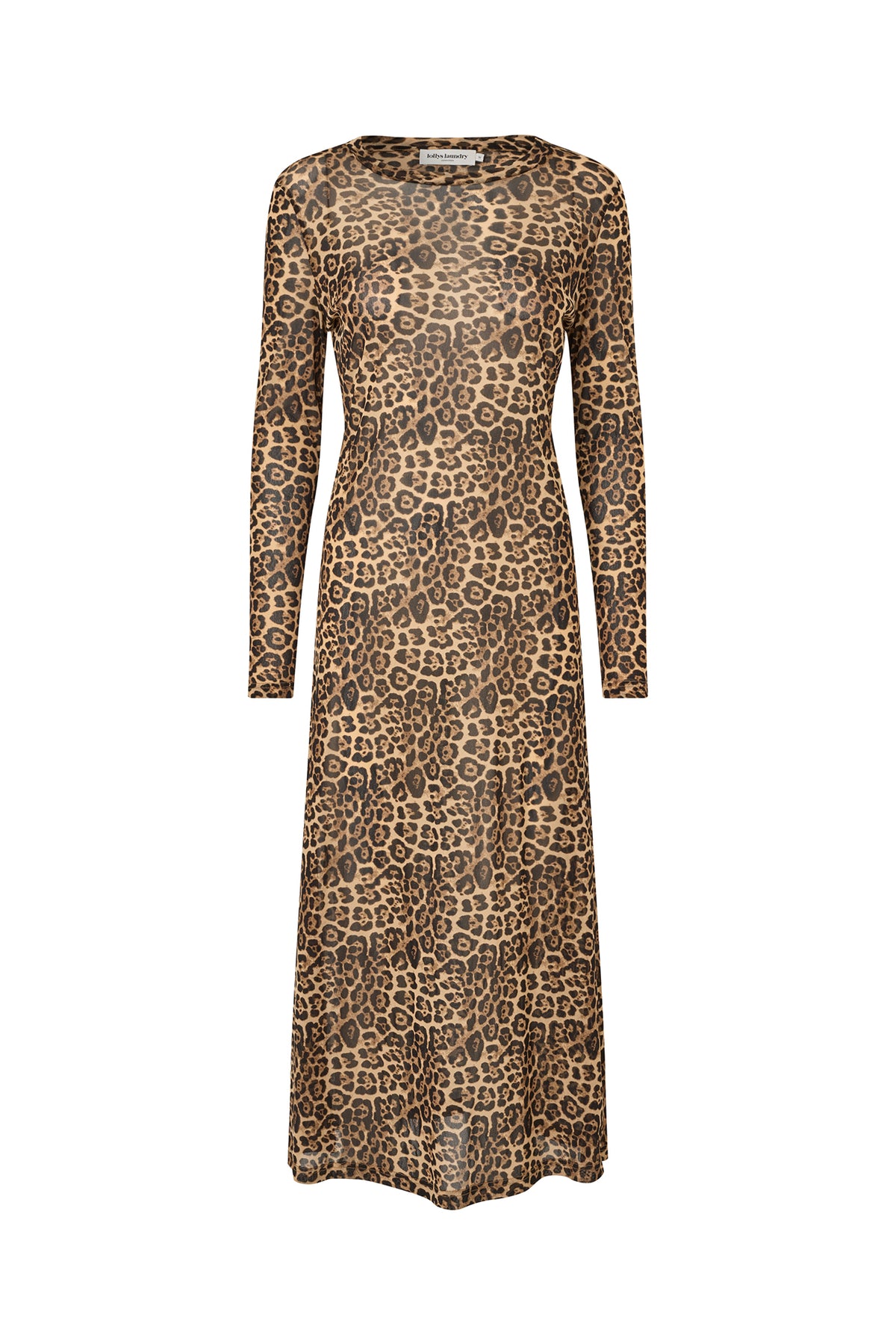 Lollys Laundry LoganLL Maxi Dress LS Dress Leopardprint