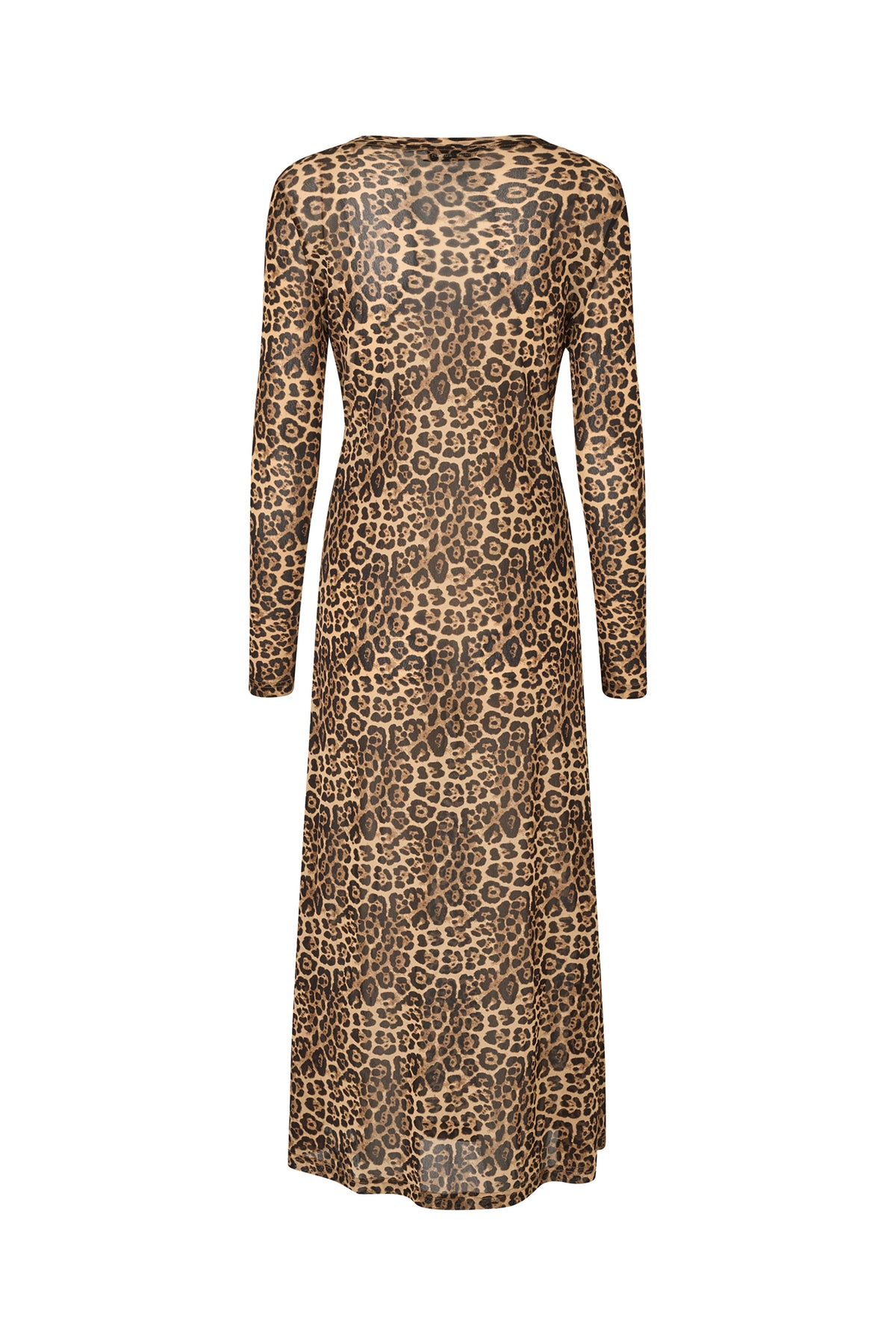 Lollys Laundry LoganLL Maxi Dress LS Dress Leopardprint