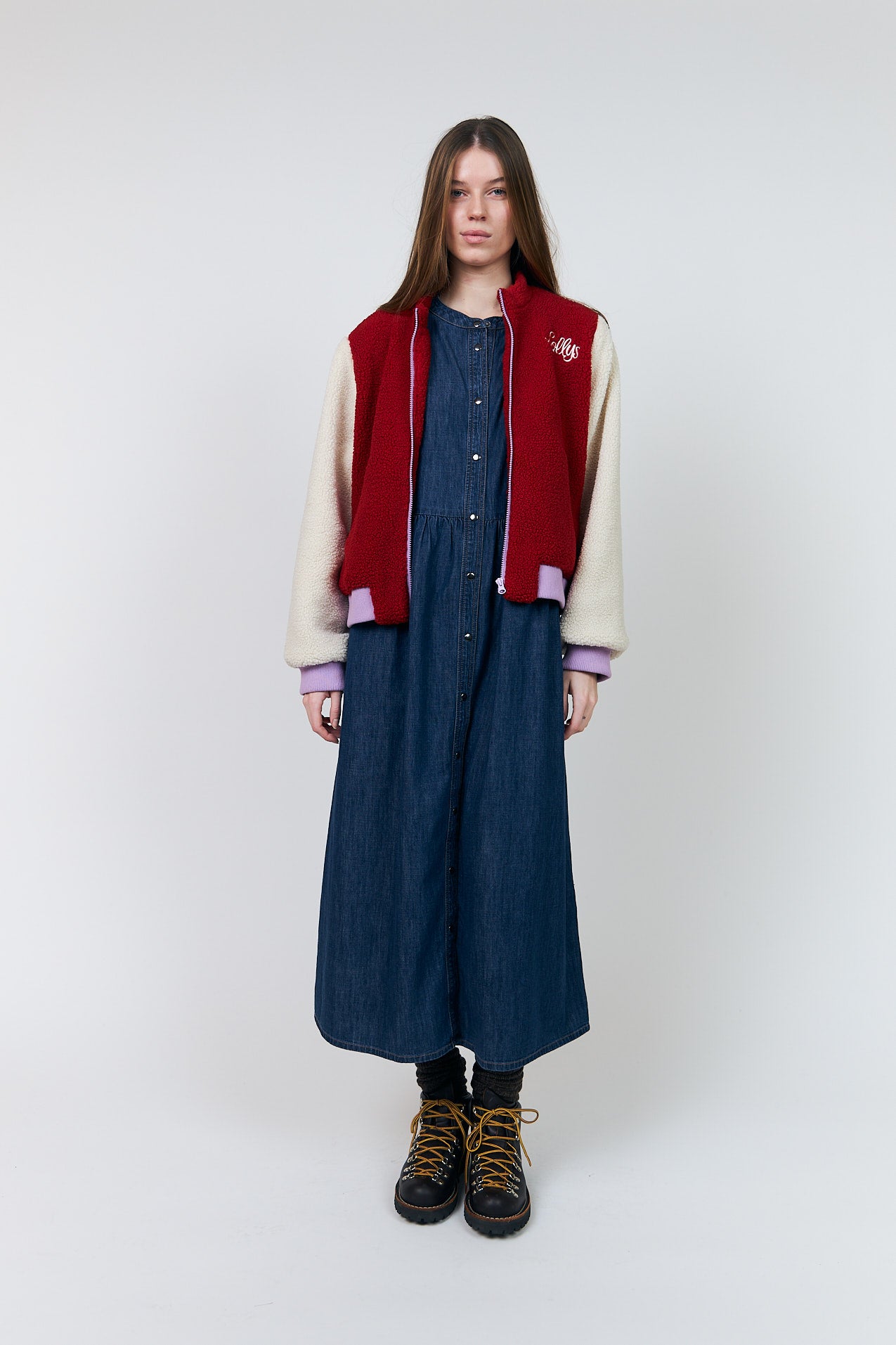 Lollys Laundry LuaLL kort Jakke Outerwear Rød