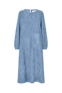 LucasLL Midi Dress LS - Dusty Blue