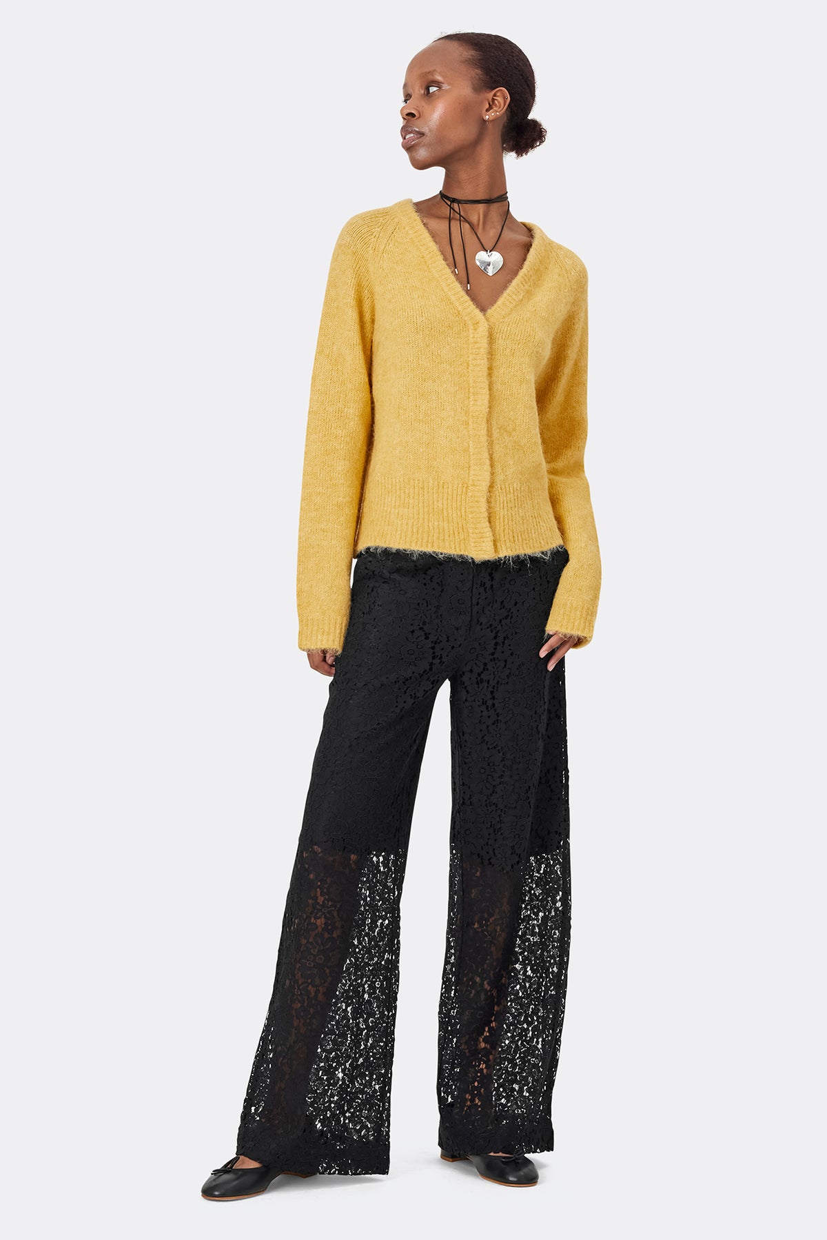 Lollys Laundry LucilleLL Cardigan LS Cardigan Gul