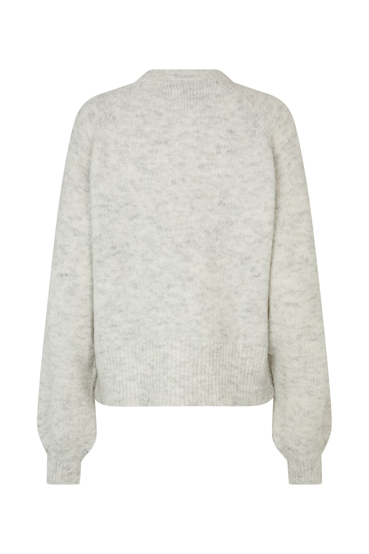 Lollys Laundry LucilleLL Cardigan LS Cardigan Lysegrå Melange