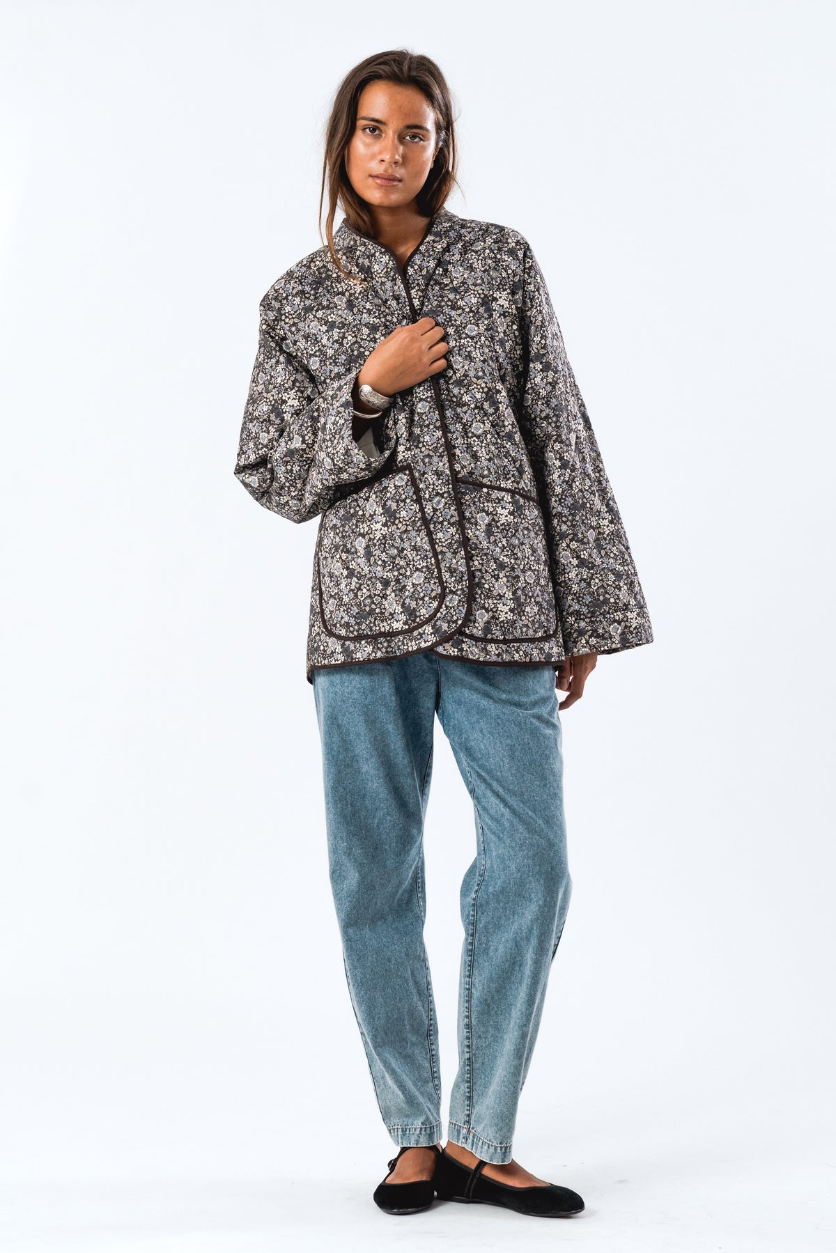 LuluLL Jacket 3/4 - Vasket sort