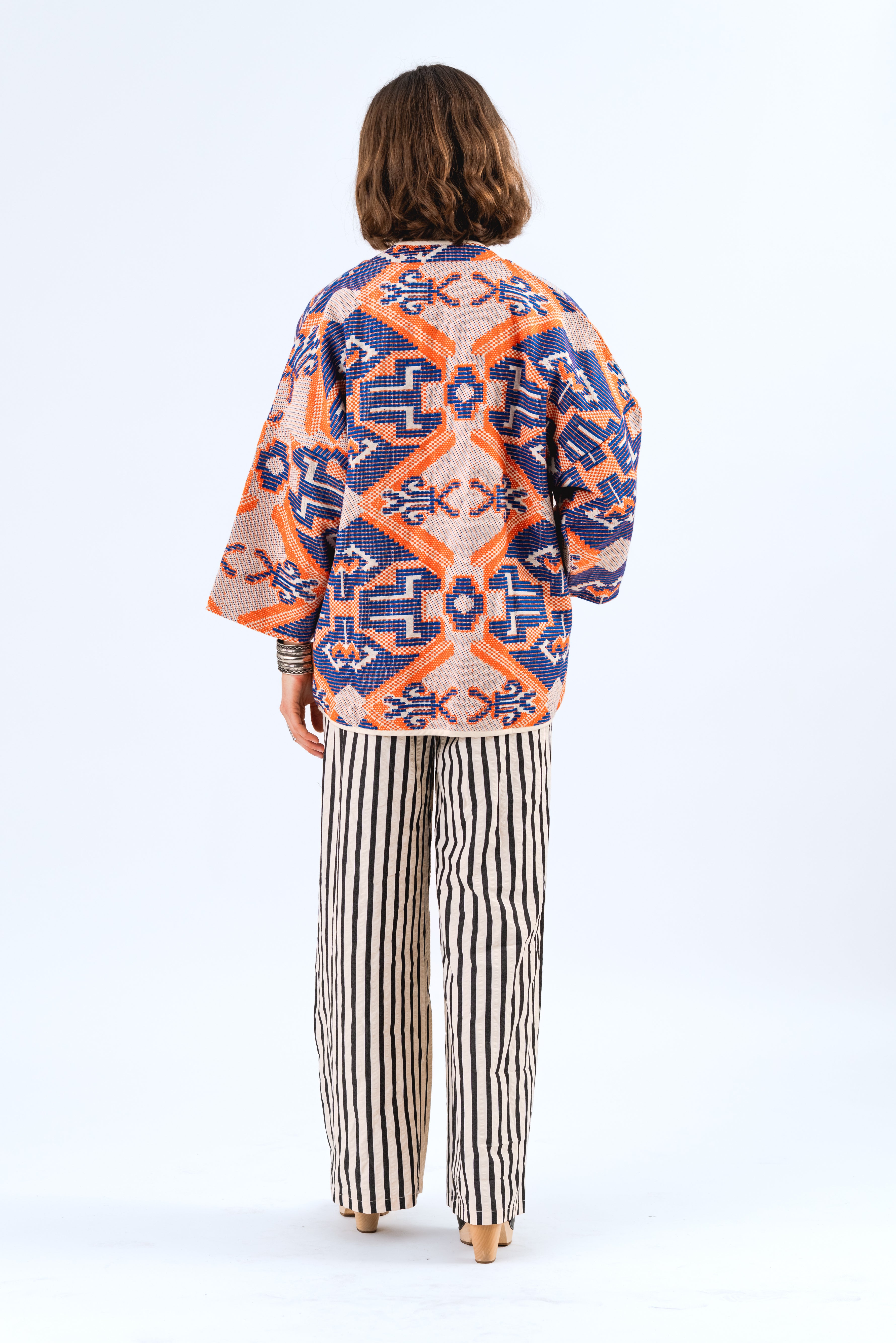 Lollys Laundry LuluLL Jakke Kimono 38 Orange