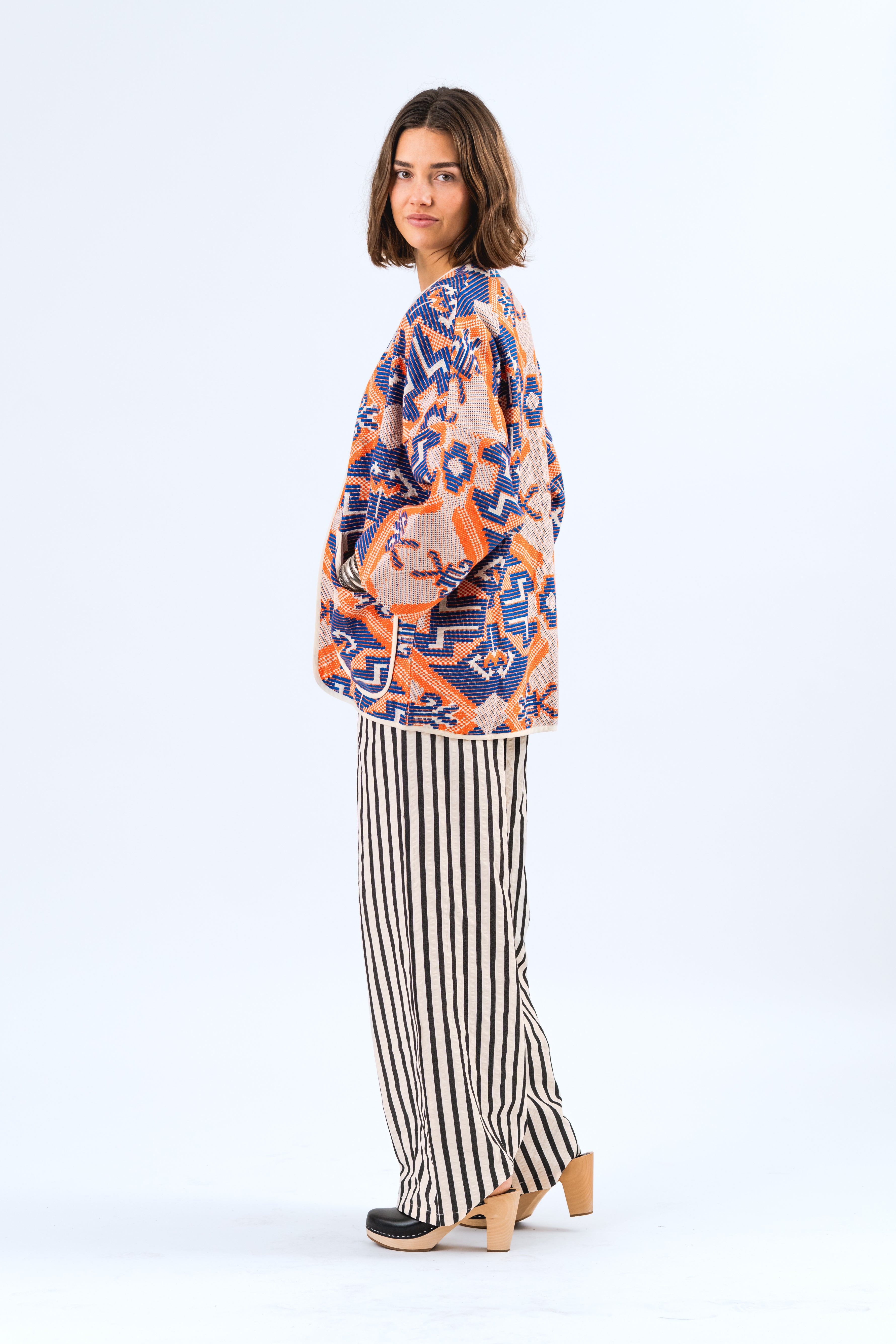 Lollys Laundry LuluLL Jakke Kimono 38 Orange
