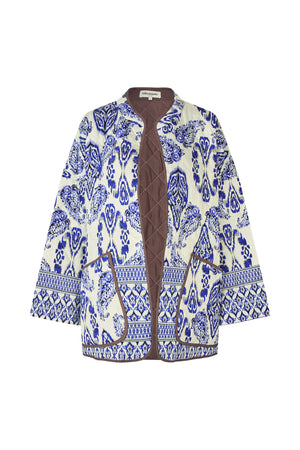 Lollys Laundry LuluLL Jakke Kimono Blå